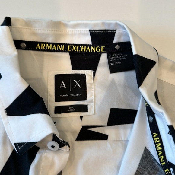 Men’s Armani Exchange long sleeve shirt - Picture 3 of 4